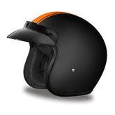 Daytona Helmets open-face ventilation boosts airflow for a cooler ride.