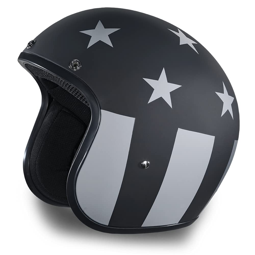 Daytona Helmets quick-release edging offers a clean, finished look.