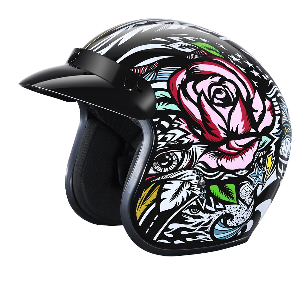 Daytona helmet suitable for street, cruiser, and urban rides