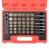 DAYUAN 114pc taps for multiple thread sizes in oil pan repairs