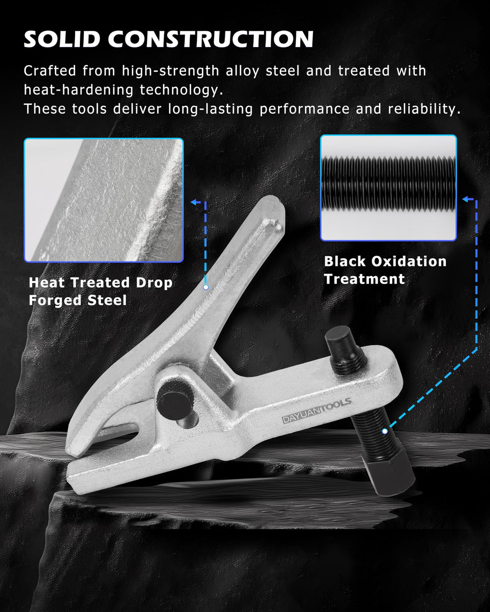 DAYUAN anti-rust plated finish protects during service