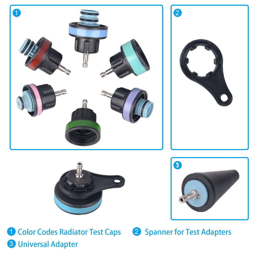 DAYUAN chromed steel radiator adapters endure wear during repeated checks.