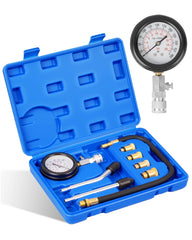 DAYUAN compression tester components organized for easy setup and transport.
