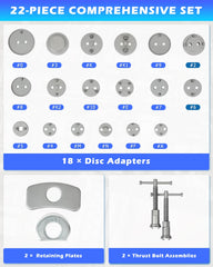 DAYUAN magnetic drive-key and disc adapters secure during piston compression.