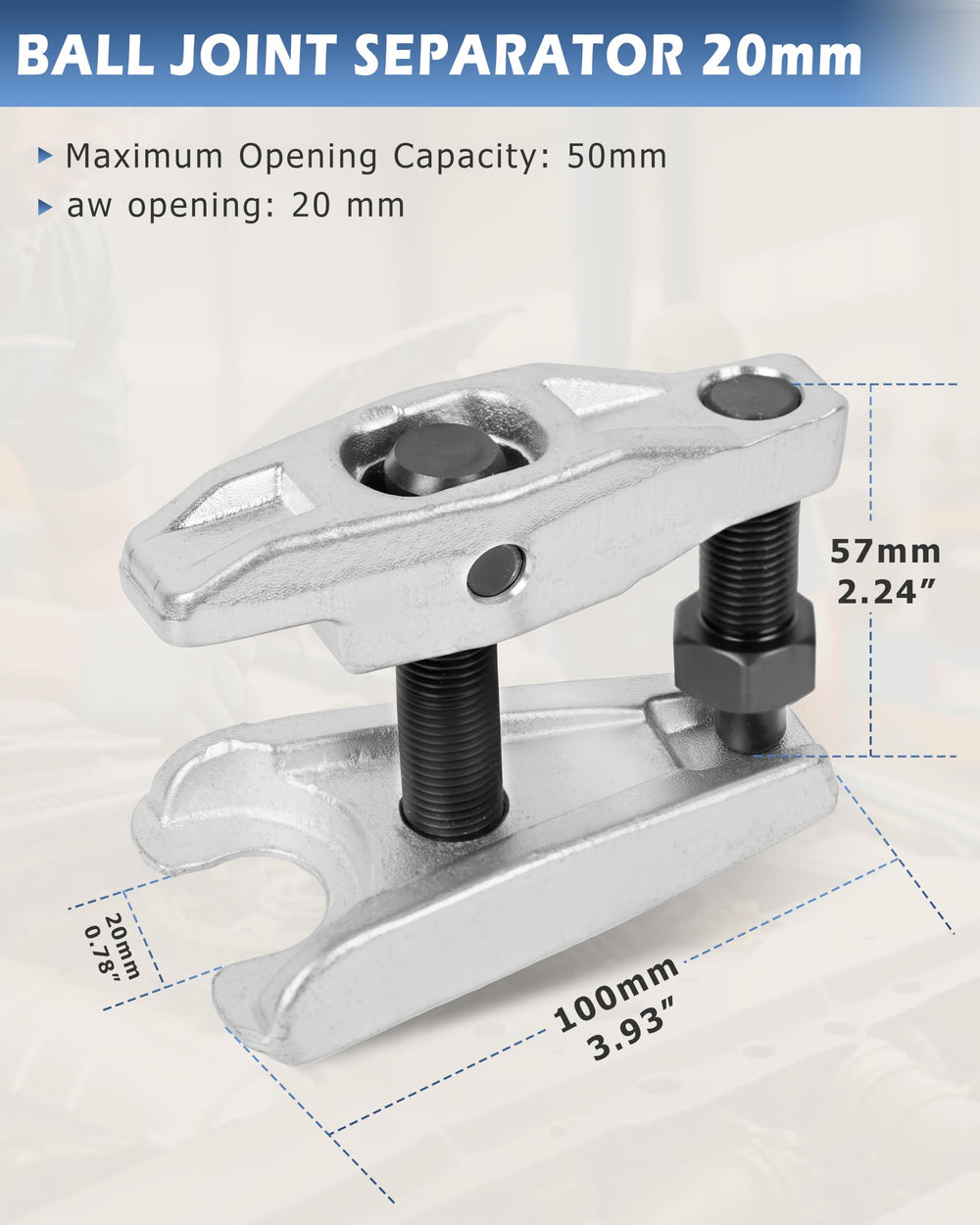 DAYUAN durable heat-treated steel ball joint separator for heavy-duty use