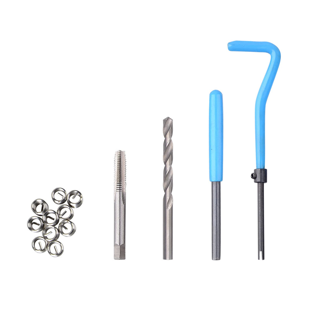 DAYUAN installation tools and inserts ready for on-site repair of worn threads.