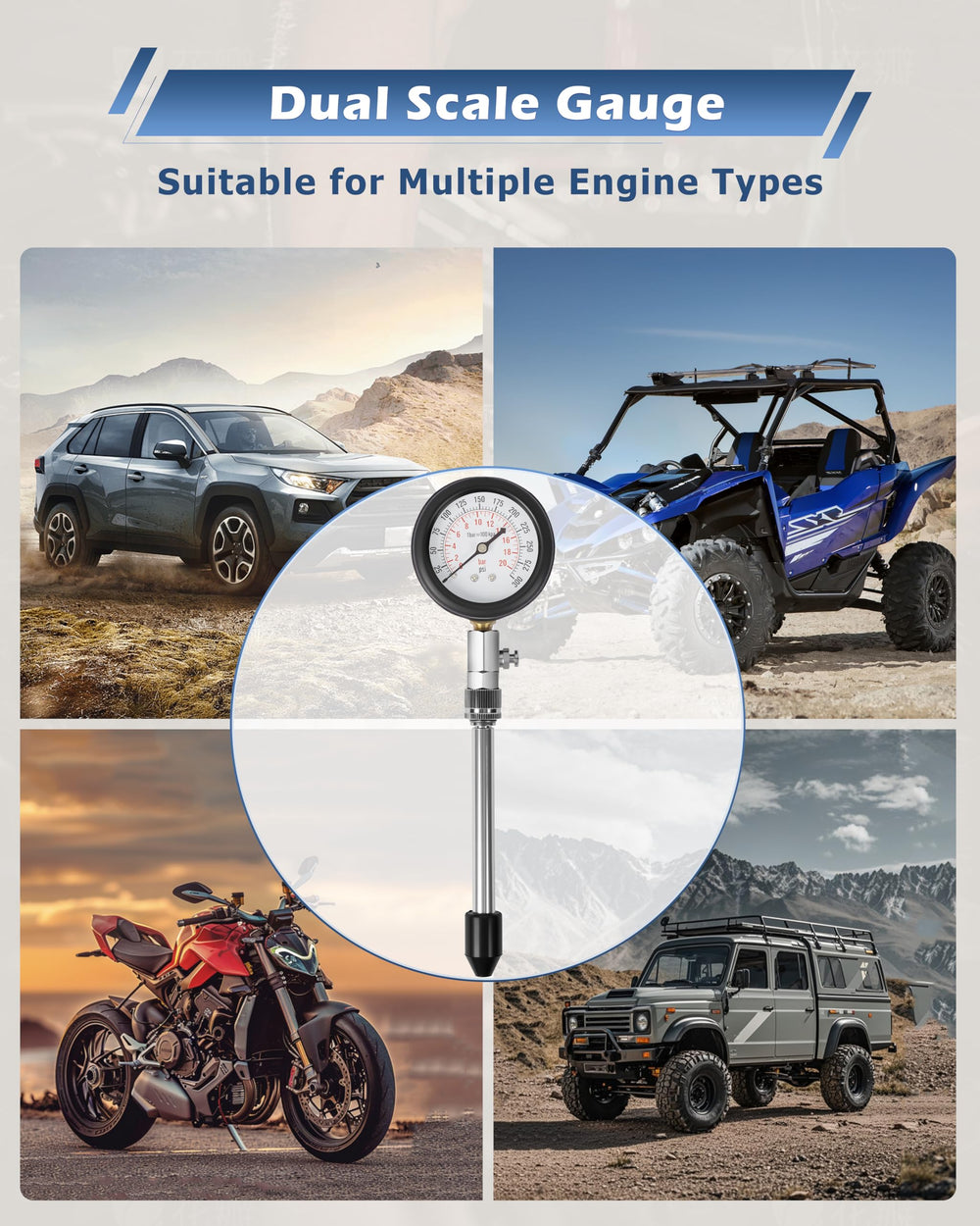 DAYUAN kit accessories neatly organized for efficient diagnostics.