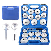 Dayuan oil filter cap wrench set with half-inch drive, speeds up filter removal.