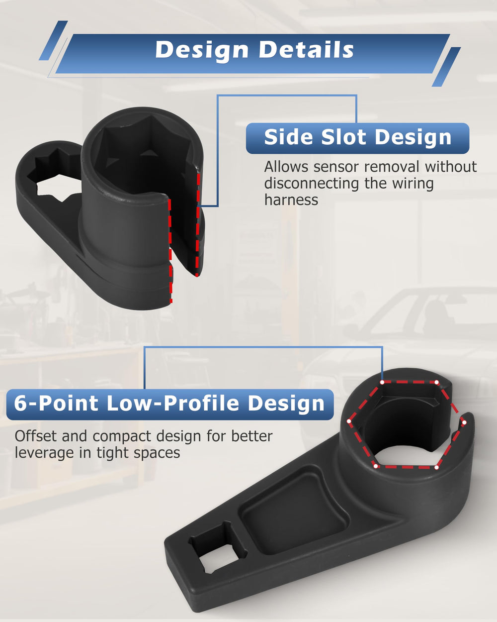 DAYUAN 7-8in 50mm socket provides robust reach for sensors.