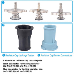 DAYUAN radiator-cap test adapters ensure proper seals during tests.