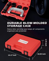 DAYUAN red storage case keeps components organized and portable