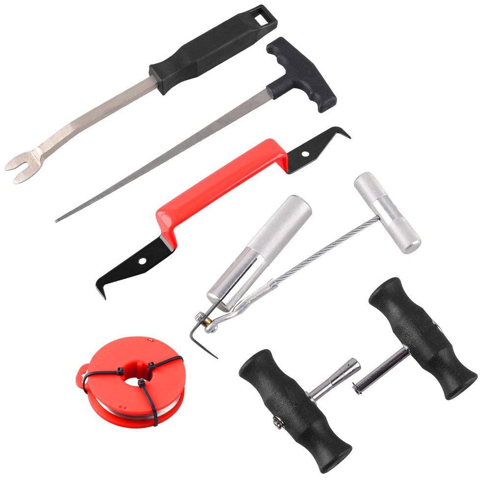 DAYUAN windshield removal kit front view showing a durable tool set for quick access.