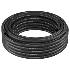 Dazakoot 50ft air brake hose installed on a truck for flexible braking line