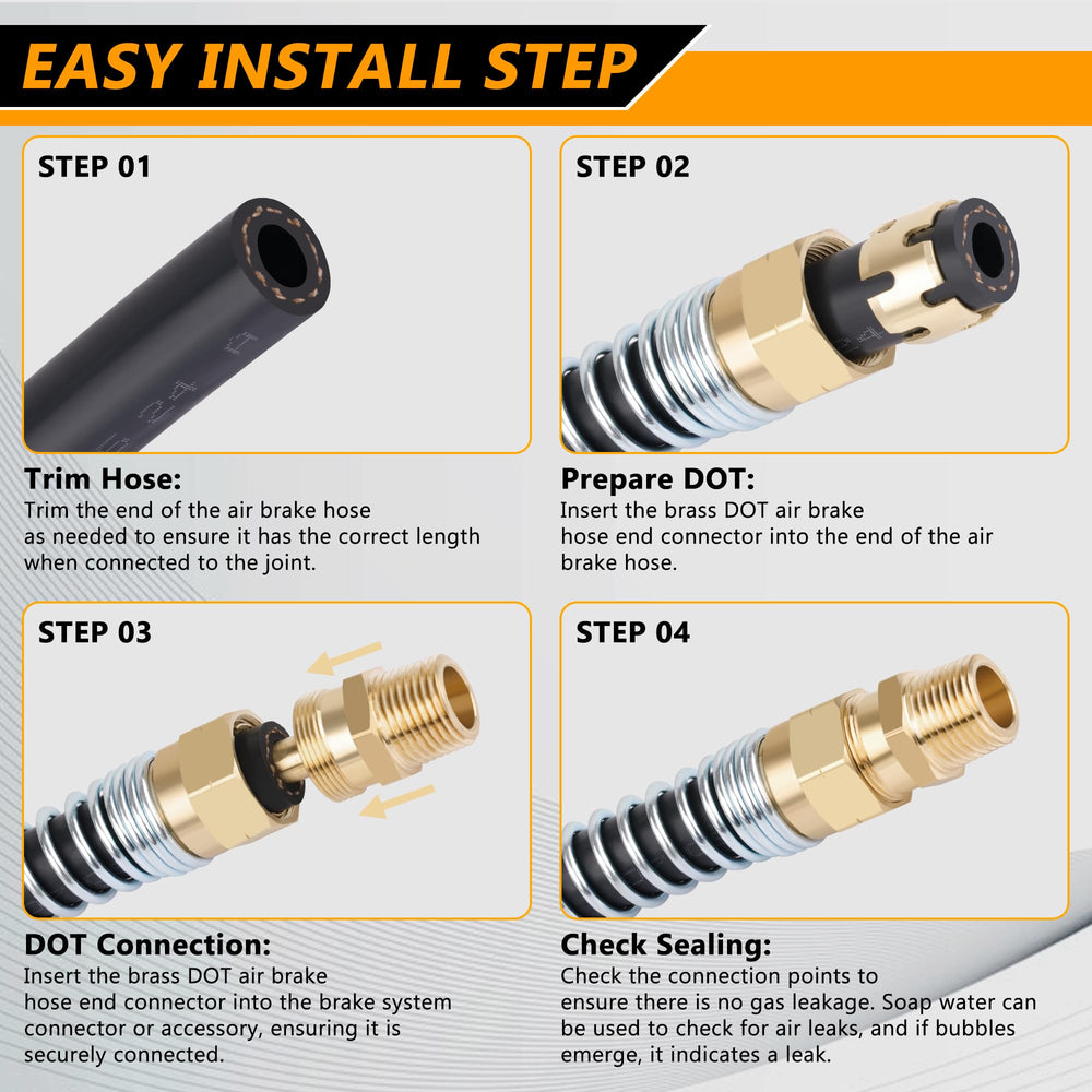 Dazakoot end fitting tested up to 350 psi for reliability.