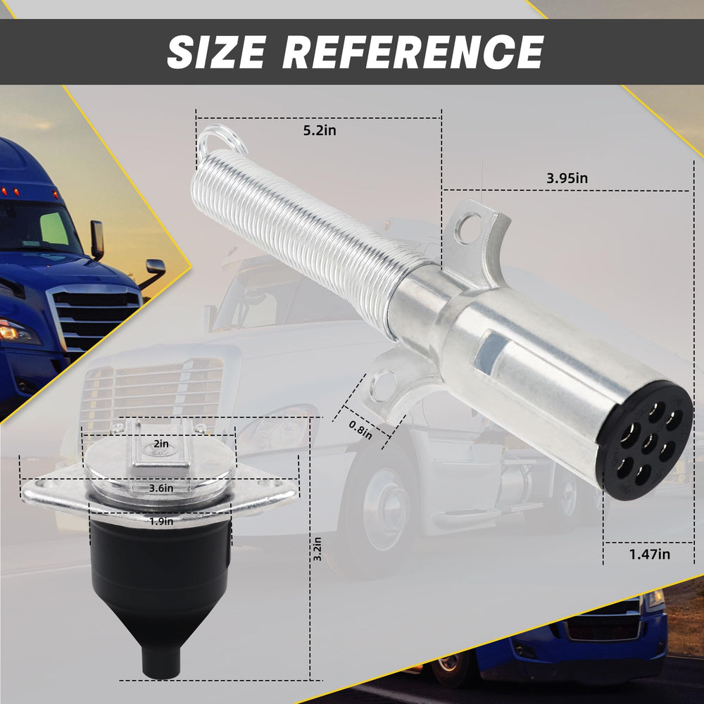 Dazakoot semi truck wiring adapter setup for straightforward installation