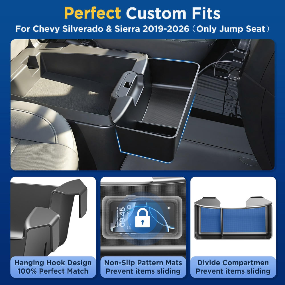 DAZANZAN split-bench accessory, mid-view, protects privacy items with extra storage layer.