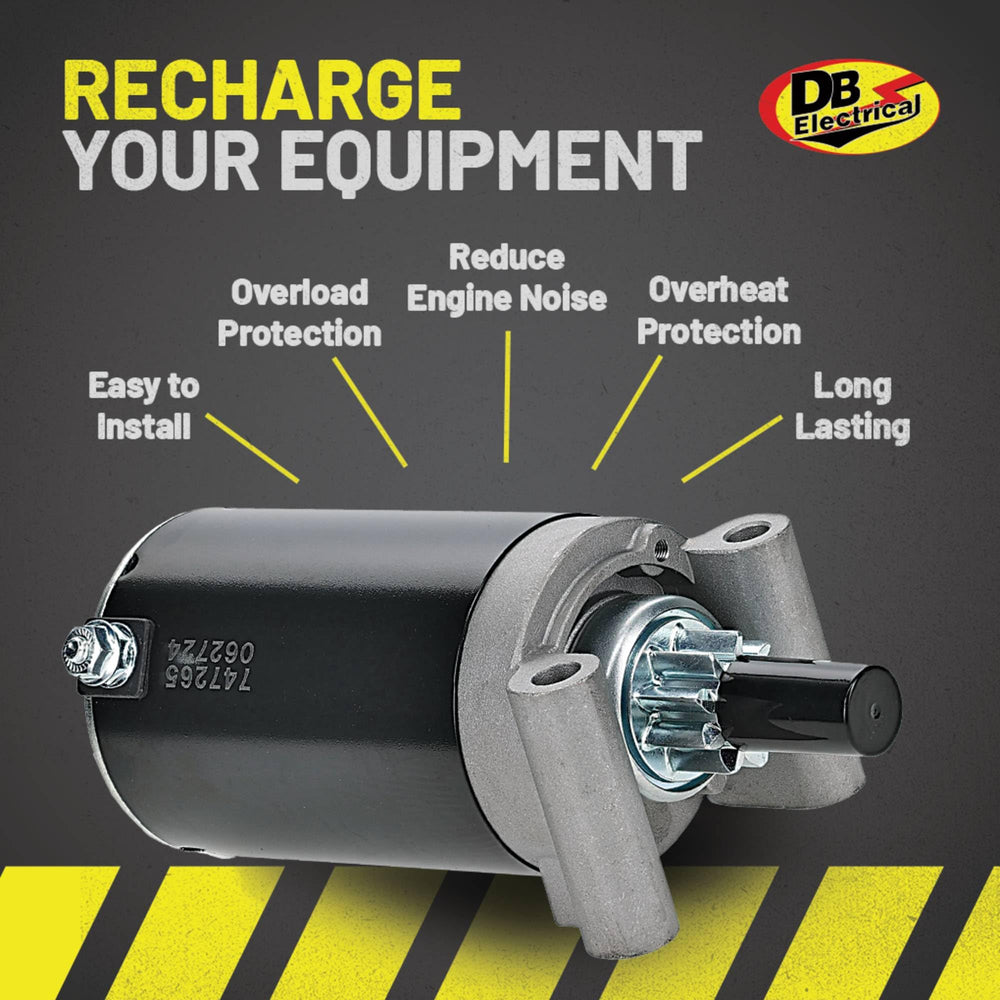 DB Electrical Cub Cadet GT2000 compatible starter for reliable starts