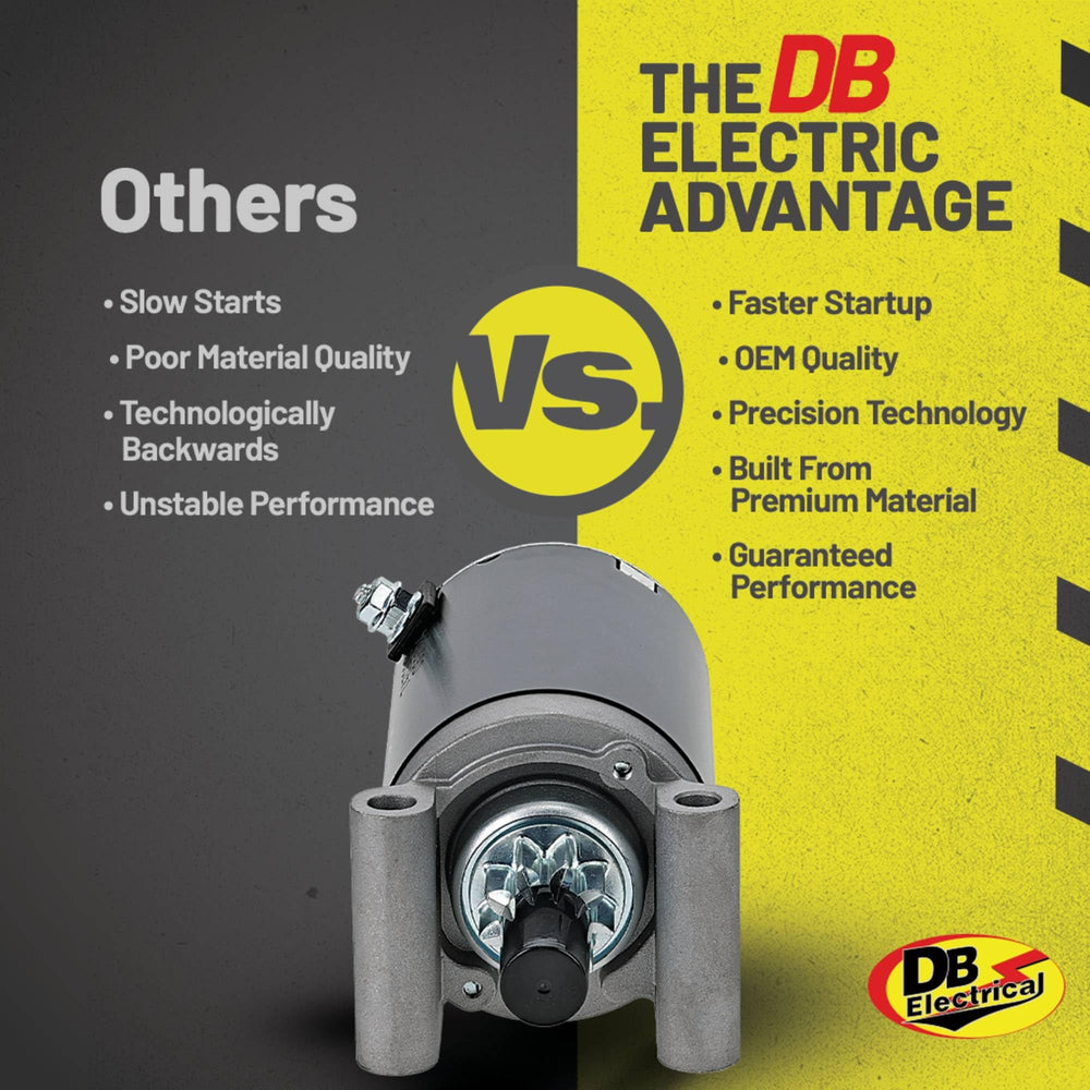 DB Electrical Lester 34009 compatible starter for dependable ignition