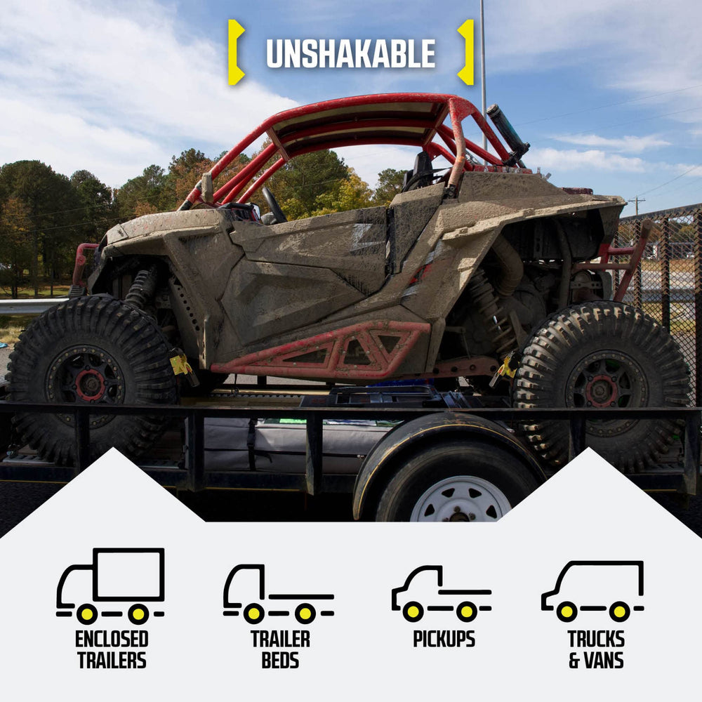 DC Cargo Mall secure-lock feature prevents accidental release during transit.