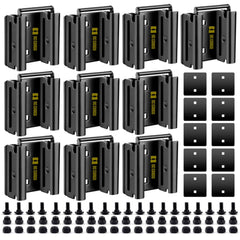 DC Cargo Mall E-Track connector pack10 bolted to steel enables versatile tool mounting.