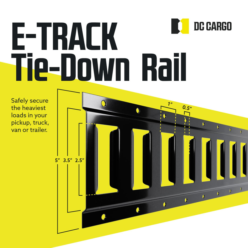 DC Cargo Mall heavy-load capacity rail supports up to 2,000 pounds