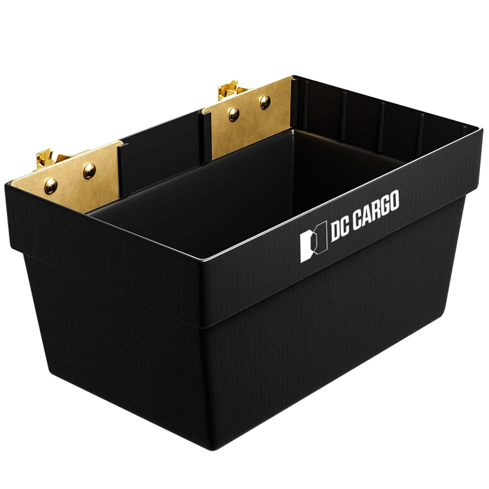 DC Cargo Mall large E-Track storage bin, front view, ideal for trailer organization