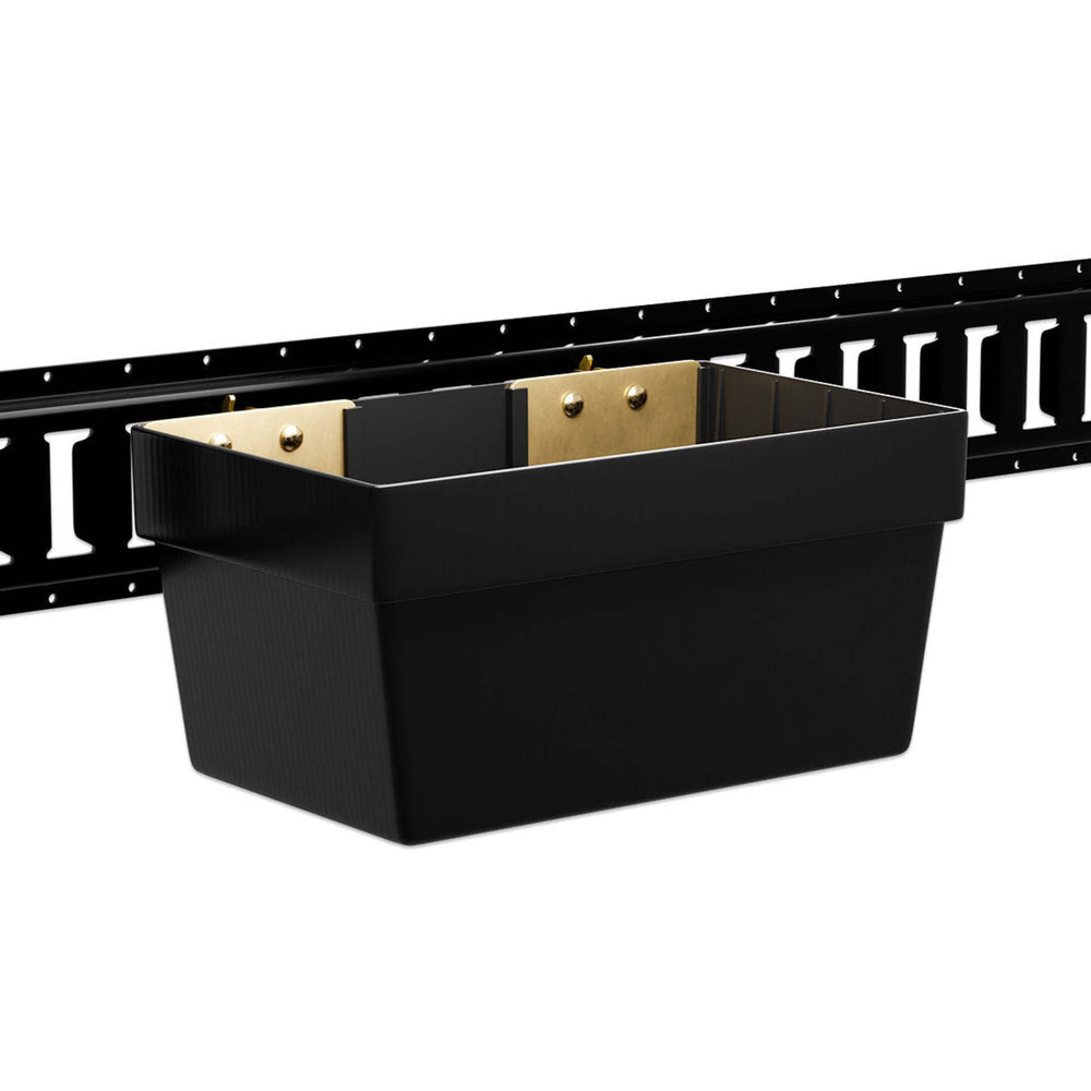 DC Cargo Mall E-Track bin side-mount demonstrates sturdy construction for heavy gear