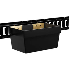 DC Cargo Mall E-Track bin side-mount demonstrates sturdy construction for heavy gear