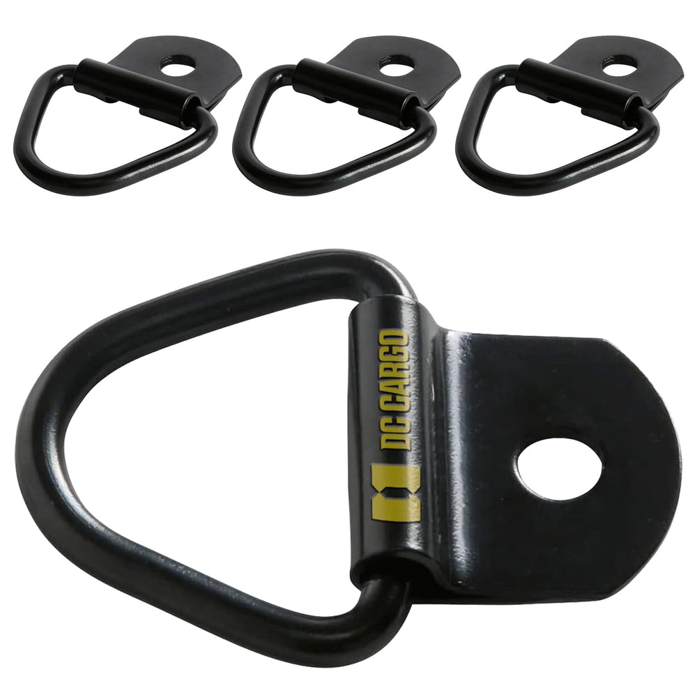 DC Cargo V-Ring anchors 4-pack for versatile cargo securing on trucks and trailers.