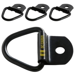 DC Cargo V-Ring anchors 4-pack for versatile cargo securing on trucks and trailers.