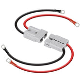 DC HOUSE 50A quick connector close-up showing durable contacts for reliable charging.