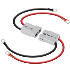 DC HOUSE 50A quick connector close-up showing durable contacts for reliable charging.