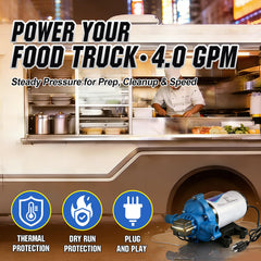DC HOUSE 50 PSI pressure delivery for reliable faucet performance