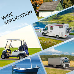 DC HOUSE golf cart, RV, and boat compatible inlet