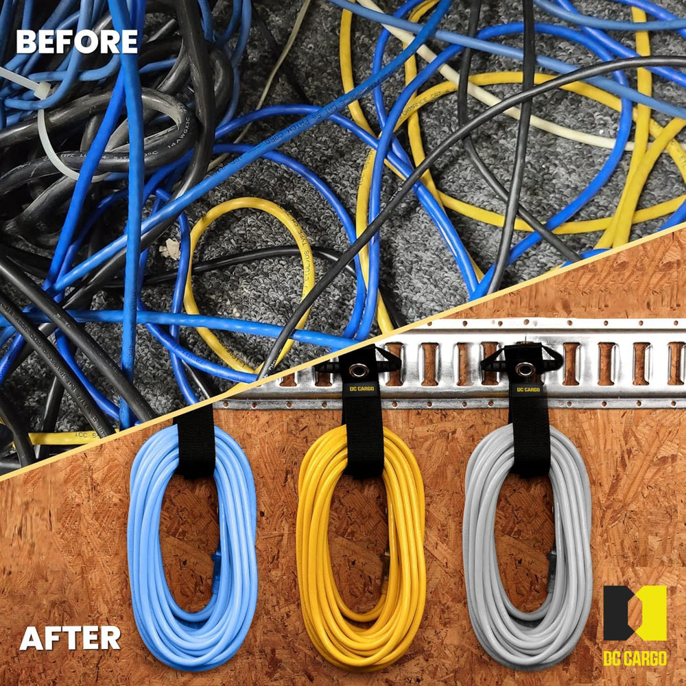 DC Cargo Mall E-Track compatibility shows secure clipping into slots.