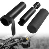 DCOMA ATV handlebars throttle compatibility enhances ride comfort and control.