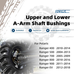DCOMA Polaris Ranger front lower bushing reduces vibration for a smoother ride