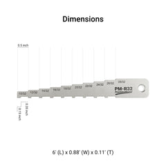 DCOMA stainless steel pocket gauge resists rust for daily garage use.