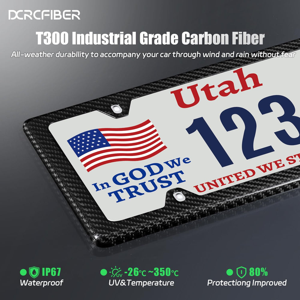 DCRCFIBER included screws and nuts for installation and spare hardware.