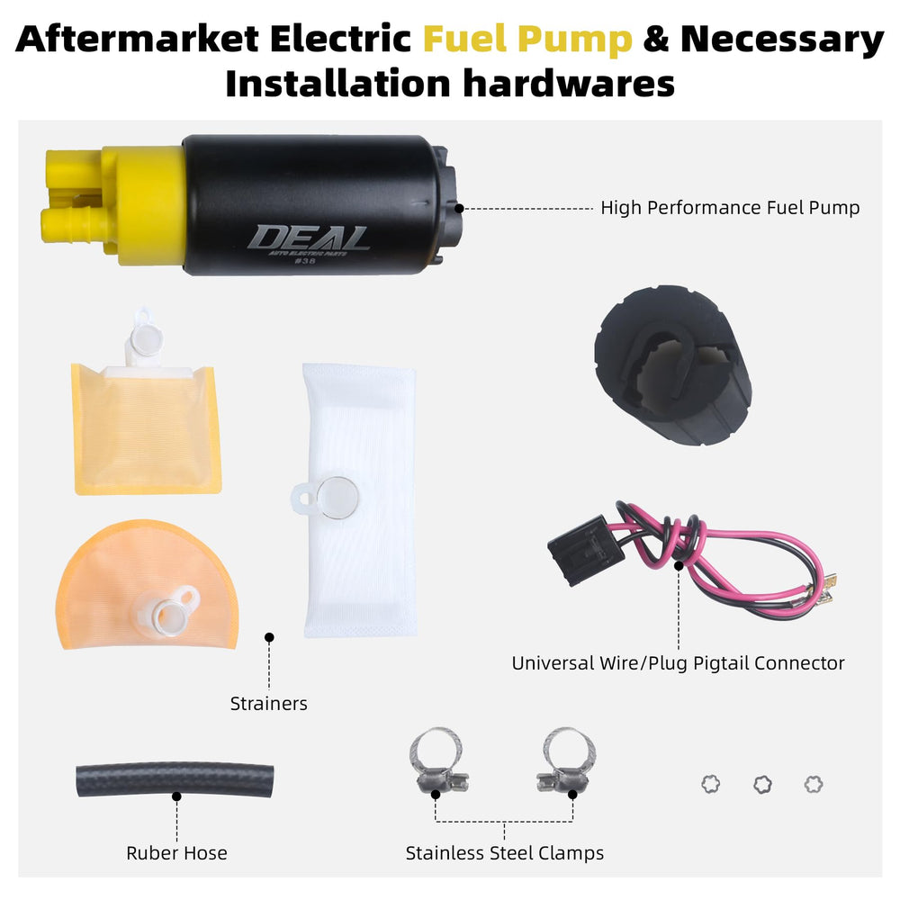 DEAL AUTO ELECTRIC PARTS rubber gasket ensures leak-free seal during installation