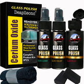 DEAPLLEONC cerium oxide glass polish removes water spots from windshield