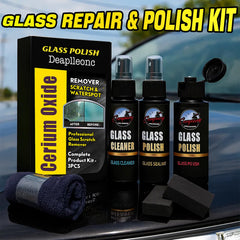 DEAPLLEONC complete glass polishing kit all-in-one care solution