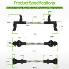 DearChan ATD-3100 wide diameter range adapts to most steering wheels.