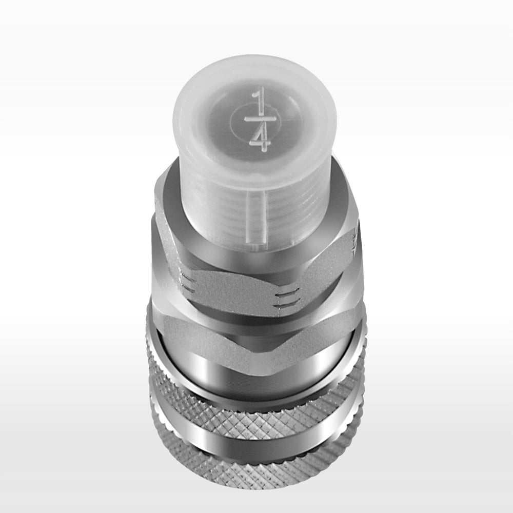 DearChan cnc-machined steel body conveys long-lasting finish and wear resistance.