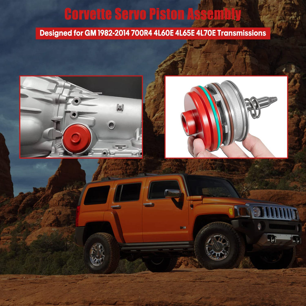 DearChan Corvette servo piston shows precision engineering for smooth engagement.