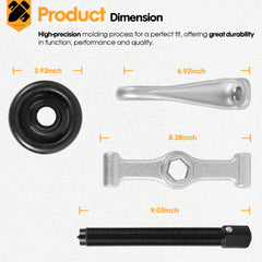 DearChan hub puller includes a striking wrench for easy operation.