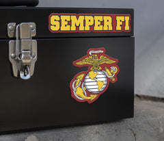 DECALCOMANIA LIFESTYLE DECALS USMC device decal for laptop and tablet