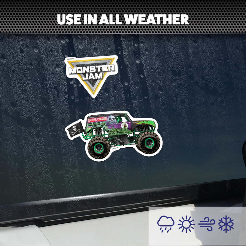 DECALCOMANIA Monster Jam El Toro Loco decal for surfaces like water bottles and laptops