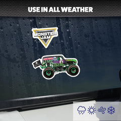 DECALCOMANIA Monster Jam El Toro Loco decal for surfaces like water bottles and laptops