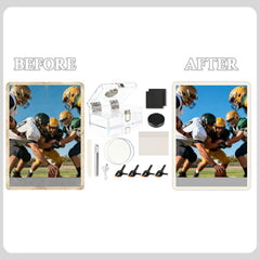 DEDC Card Cleaning Kit bone folders assist precise crease work.